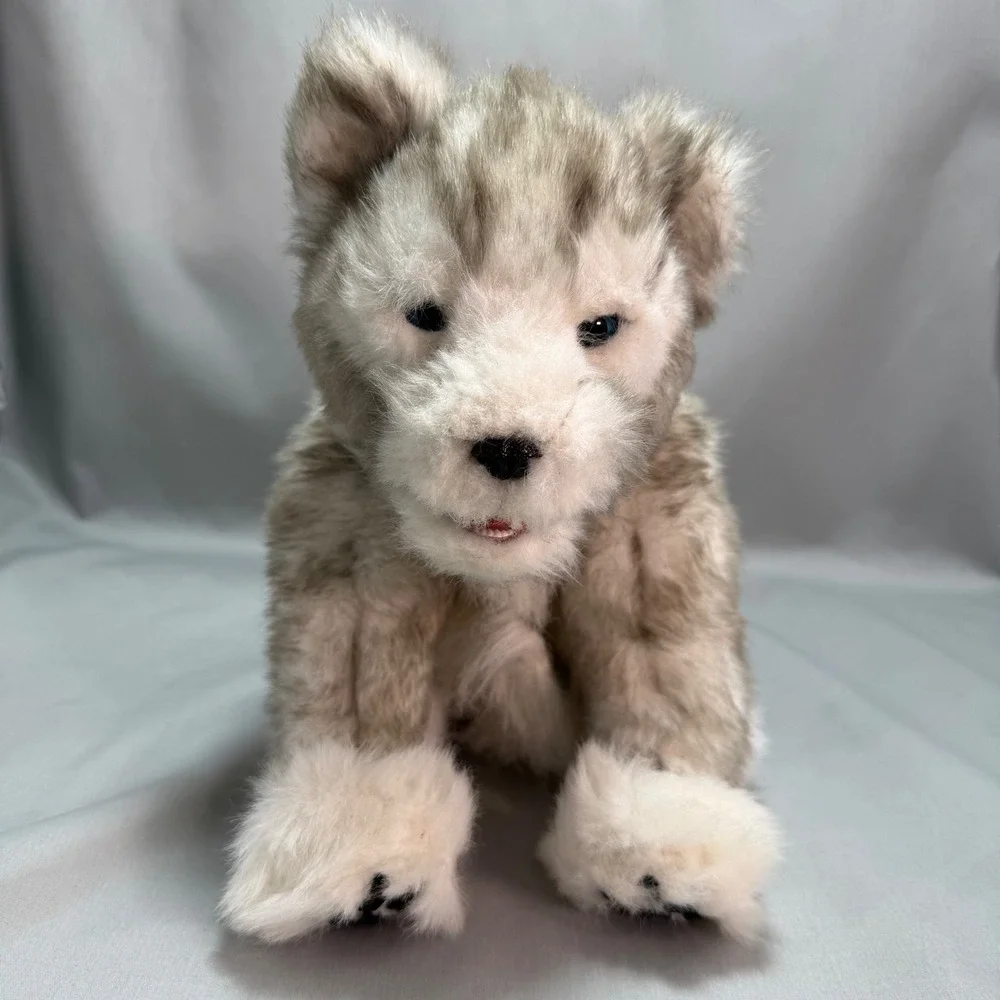 WowWee Alive Siberian Husky Pup Interactive Plush Animatronic 2008 NO SOUND